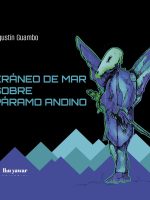 Cráneo de mar sobre páramo andino